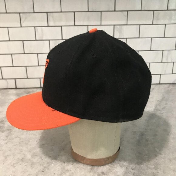 Baltimore Orioles Hat Cap Fitted Mens 7 5/8 Black MLB Baseball 59FIFTY New Era - Picture 3 of 8